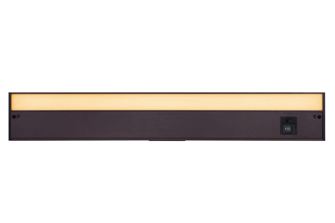 CUC3024-BZ-LED - 3CCT Under Cabinet Light Bars 1 Light 3.63" Wide Under Cabinet Light Bar - Bronze