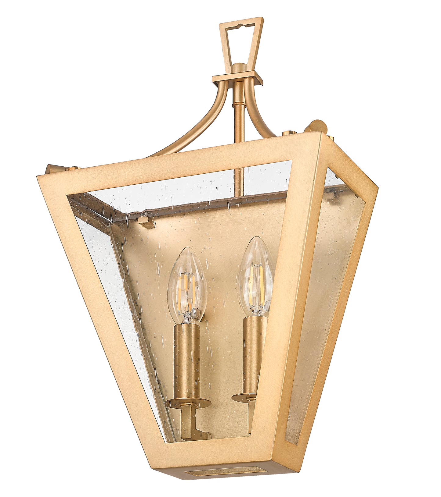 1961-2S-RB - Montalcino 2 Light Wall 17" Sconce - Rubbed Brass