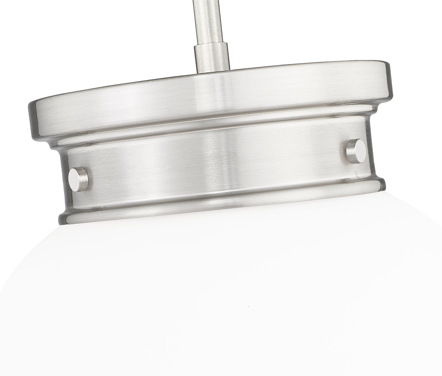 1945P9-BN - Gideon 1 Light 10" Pendant - Brushed Nickel