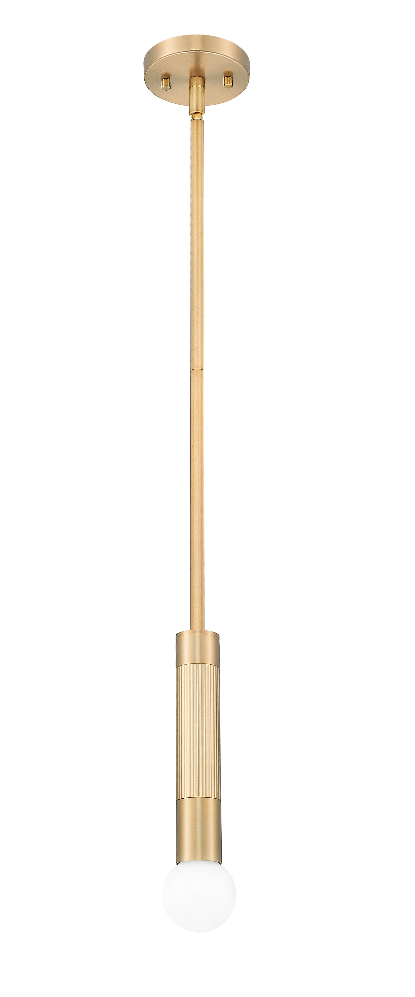 1956P-ROD-MGLD - Stari 1 Light 5" Pendant - Modern Gold