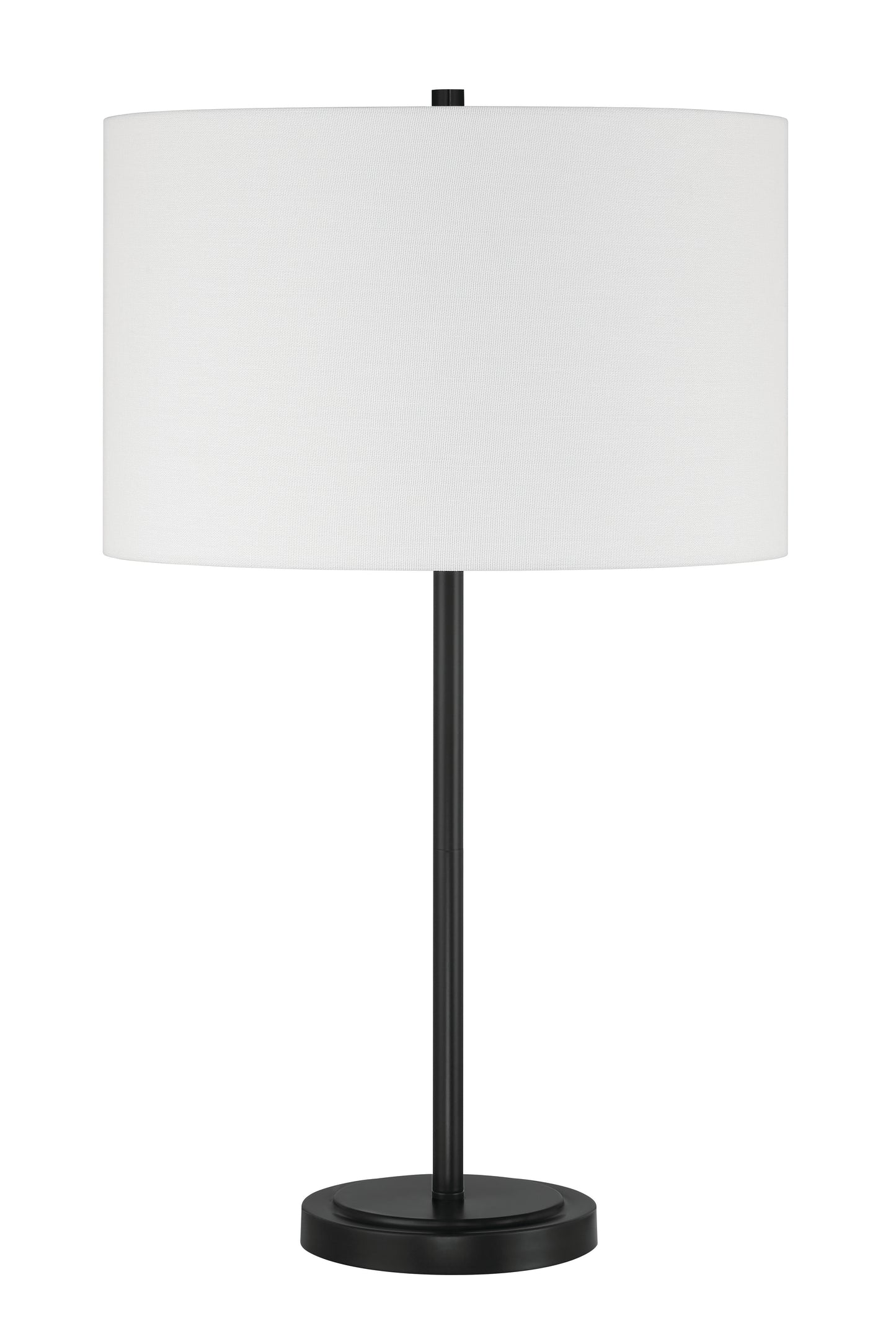 87009FB-T - Jones 1 Light 27" High Table Lamp - Flat Black