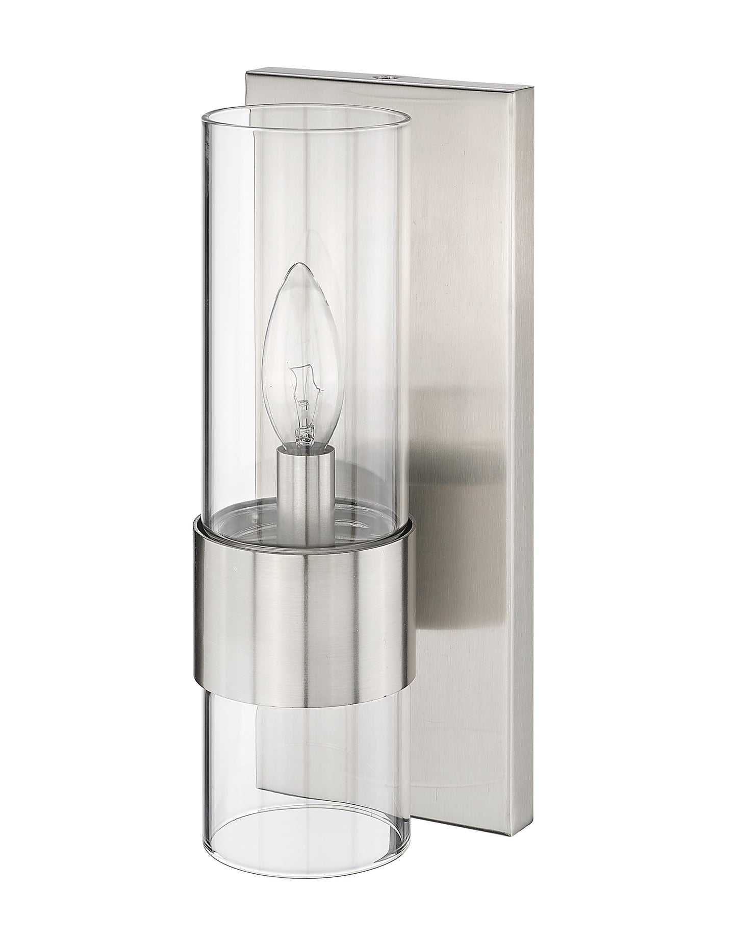 343-1S-BN - Lawson 1 Light Wall 12" Sconce - Brushed Nickel