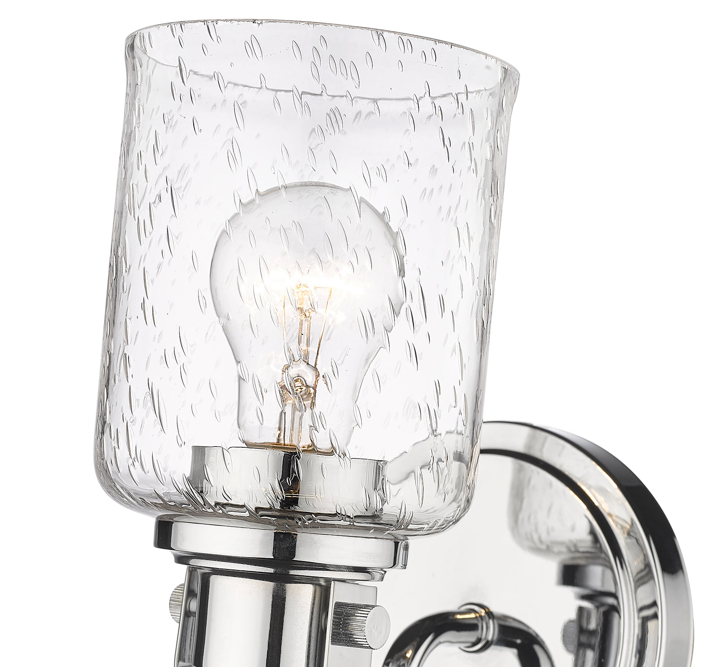 340-1S-CH - Kinsley 1 Light Wall 10" Sconce - Chrome