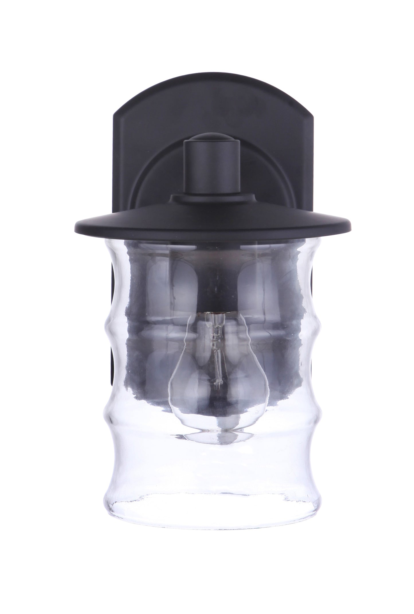 ZA3604-MN - Canon 1 Light 9.88" High Outdoor Wall Lantern - Midnight