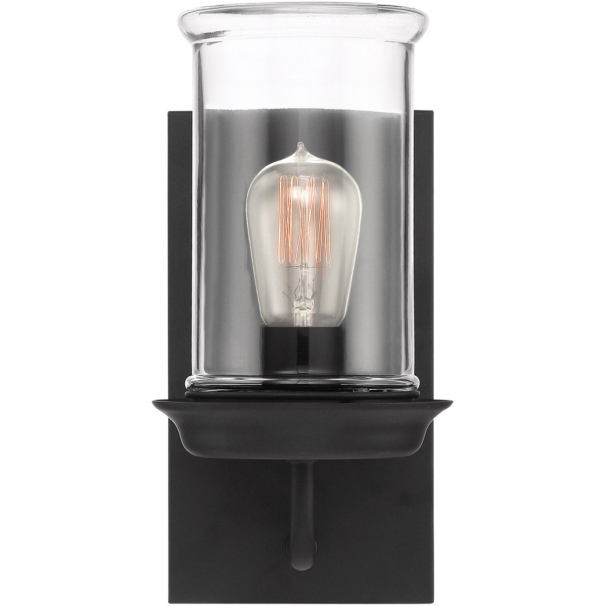 52061-ESP - Homestead 1 Light 12" High Wall Sconce - Espresso