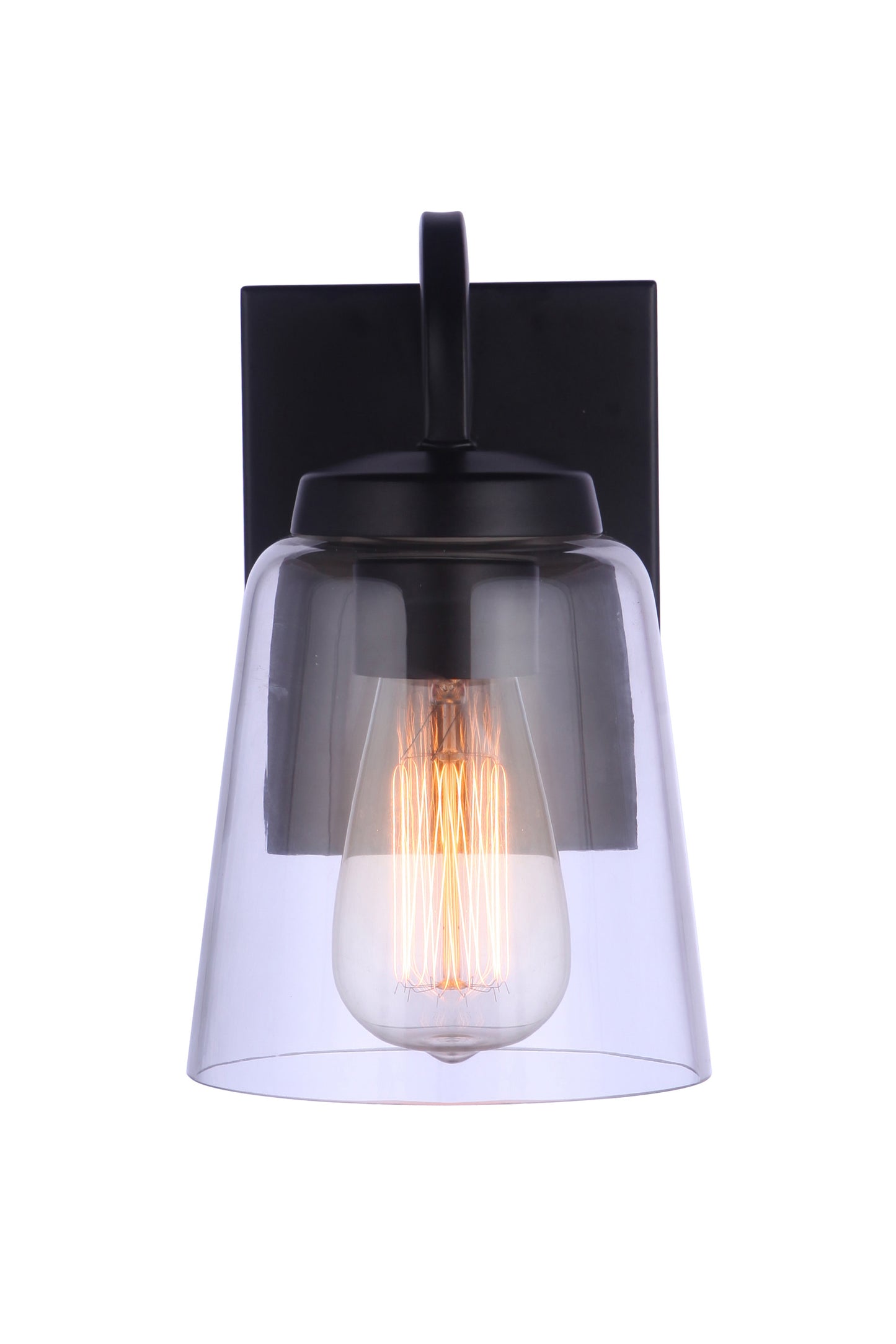 16306FB1 - Elsa 1 Light 9" High Wall Sconce - Flat Black