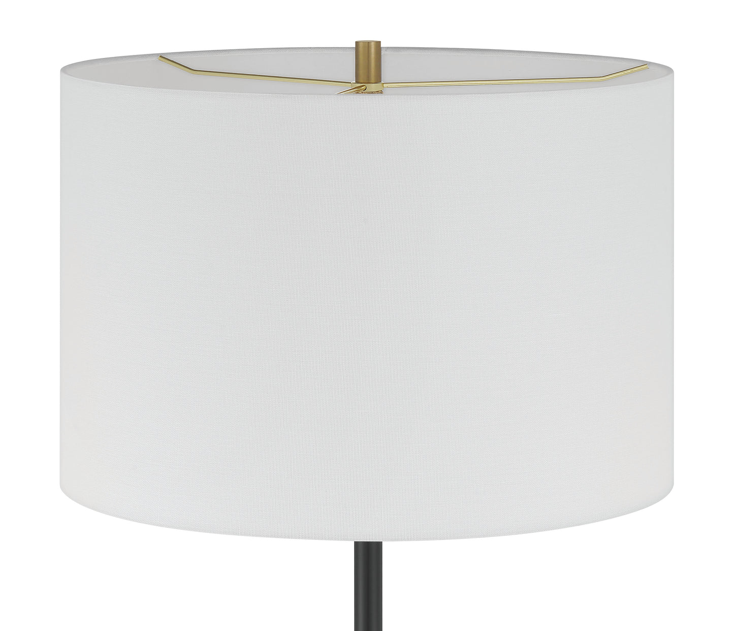 87010FB-F - Jones 1 Light 65" High Floor Lamp - Flat Black