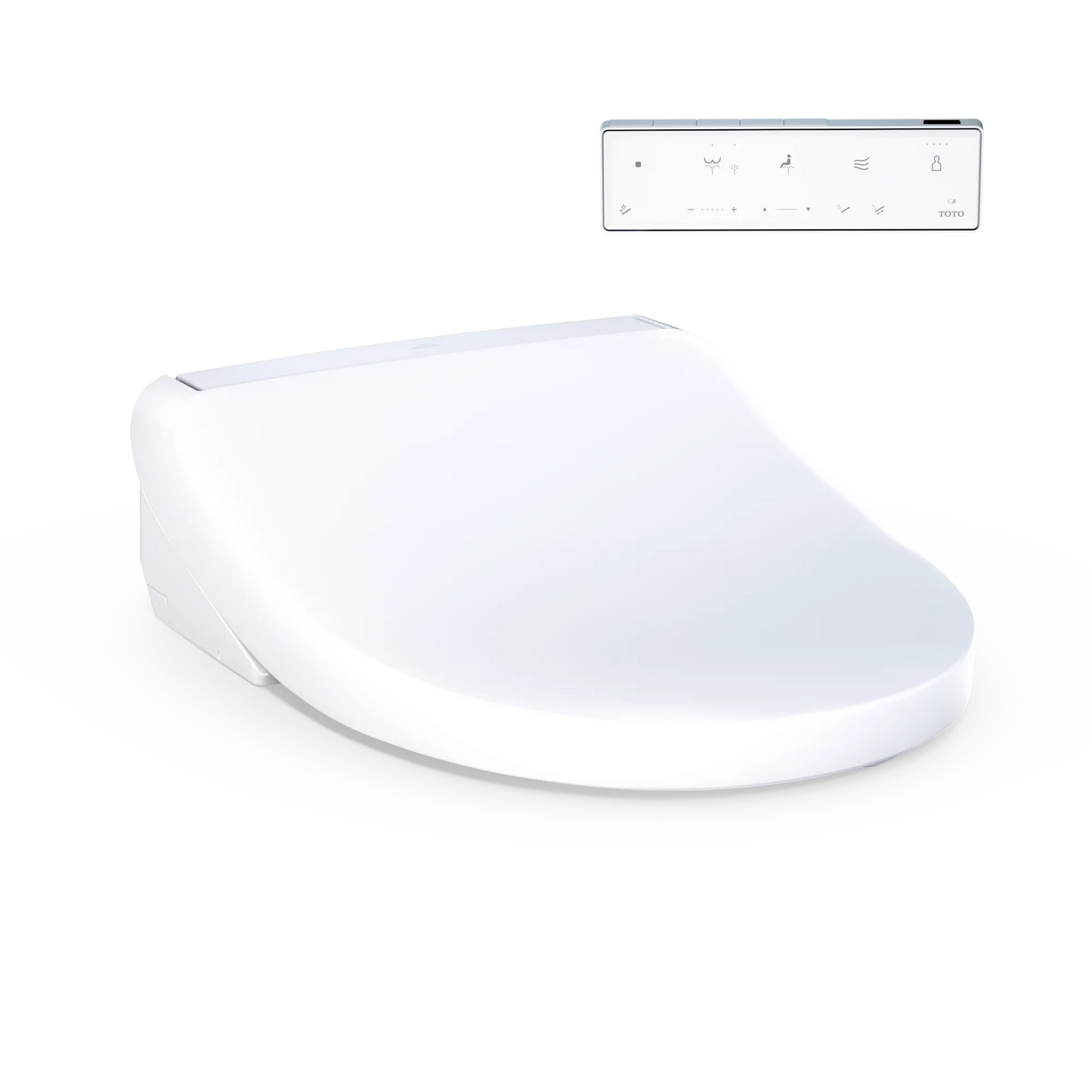 SW3215#01 - KS5 WASHLET Round Electronic Bidet Toilet Seat - Cotton White