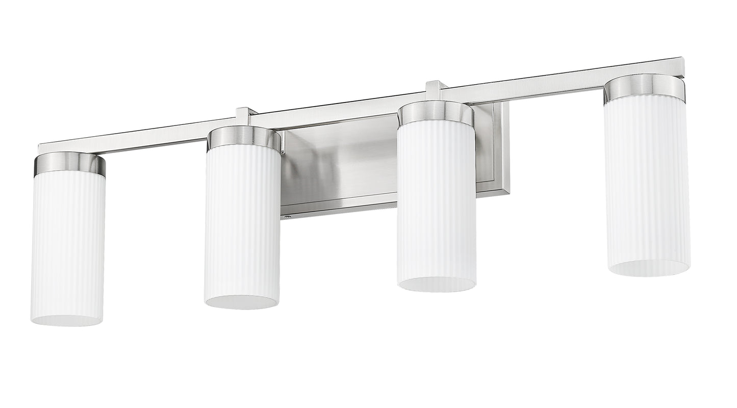 3044-4V-BN - Danica 4 Light 30" Vanity - Brushed Nickel