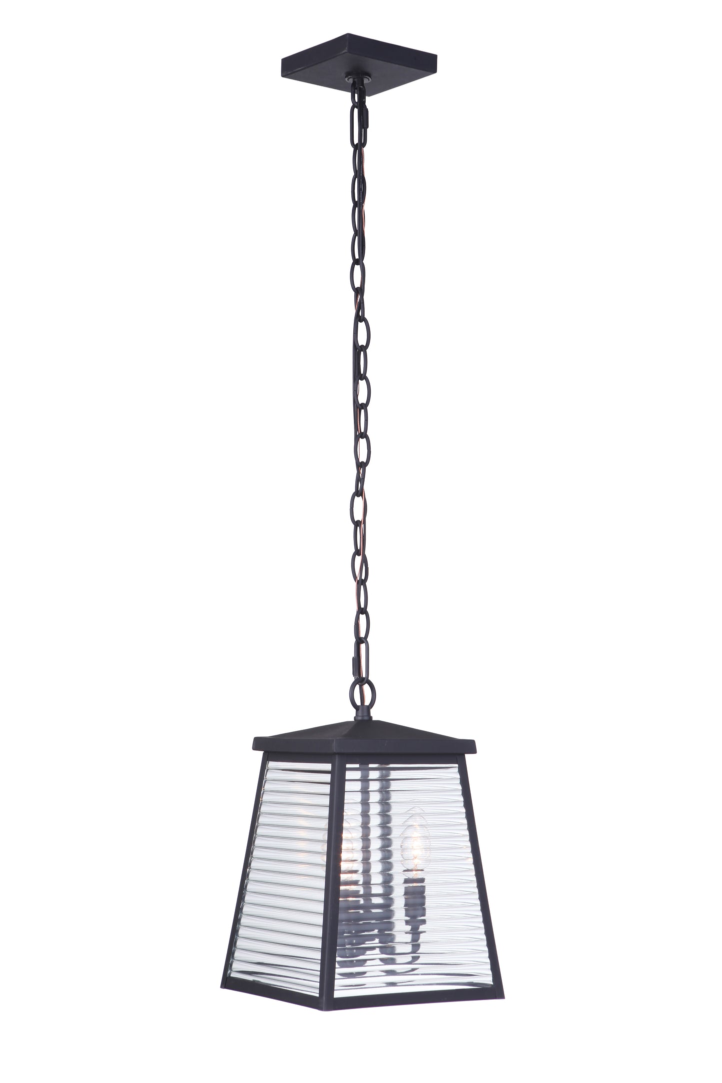 ZA4111-MN - Armstrong 3 Light 8.25" Wide Outdoor Pendant - Midnight