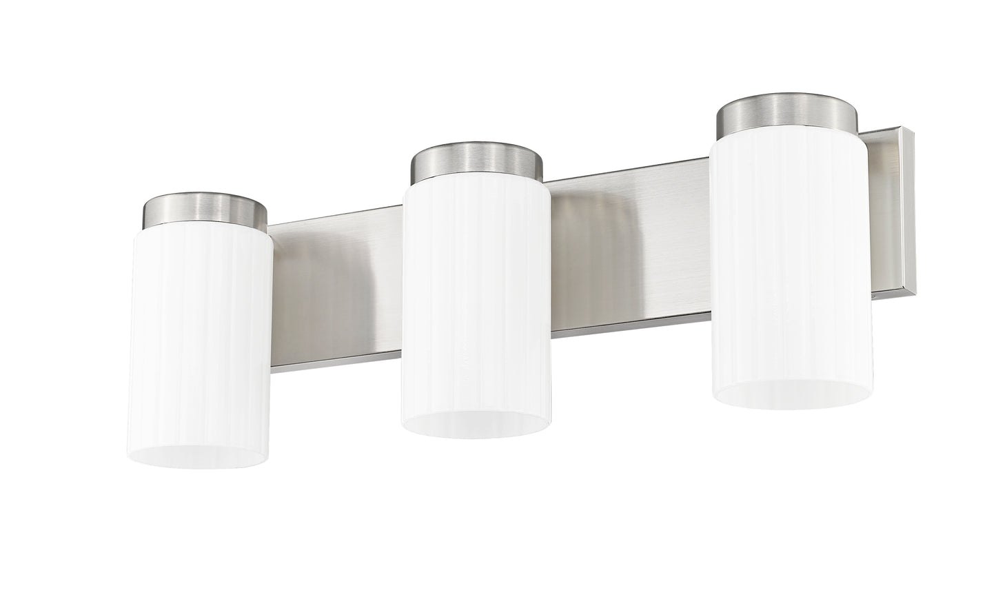 746-3V-BN - Burk 3 Light 22" Vanity - Brushed Nickel