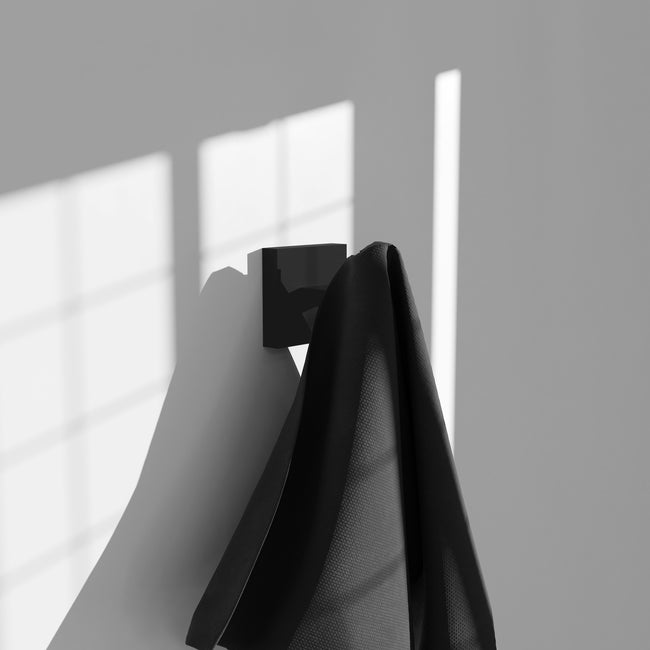 RBCN1-HK-MB - Rubicon Towel Hook in Matte Black