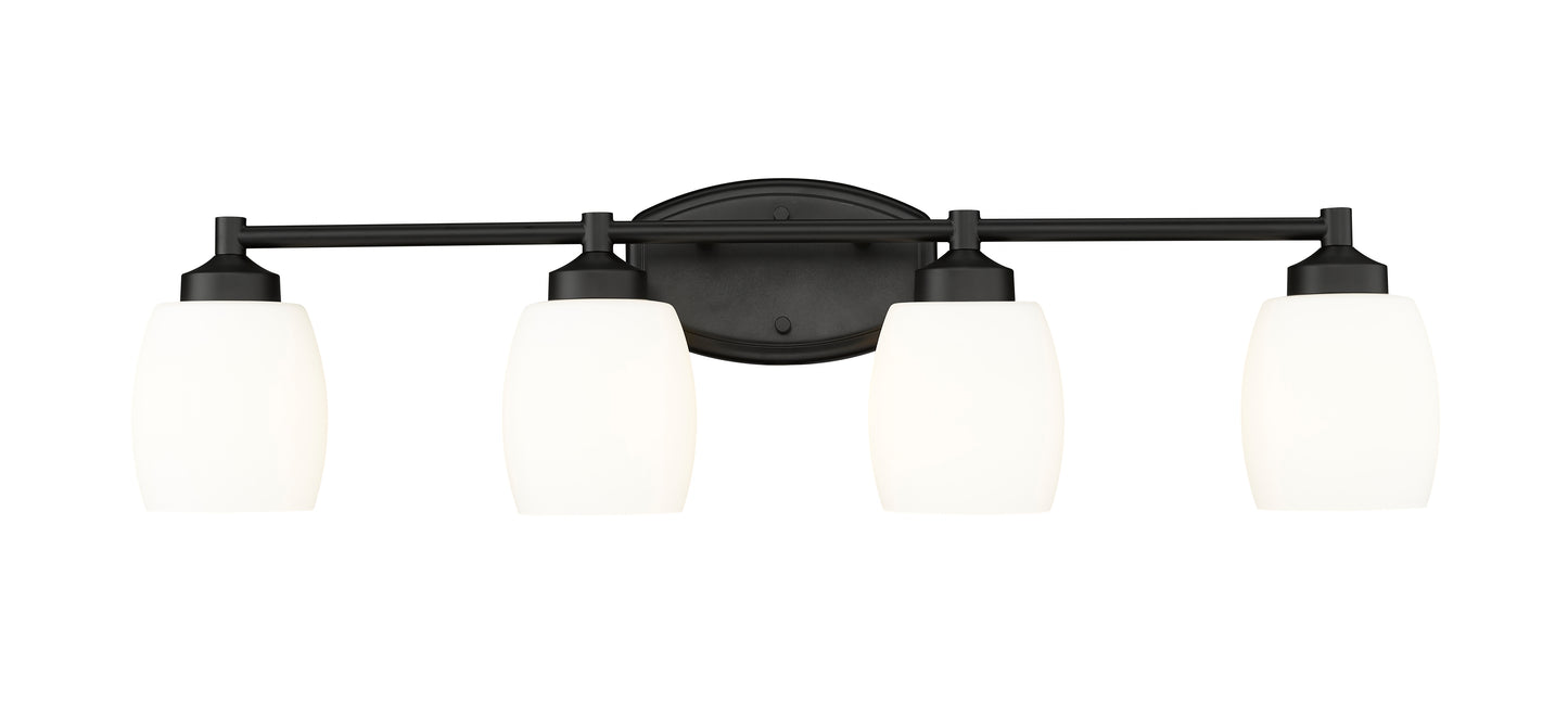 745-4V-MB - Kendrick 4 Light 31" Vanity - Matte Black