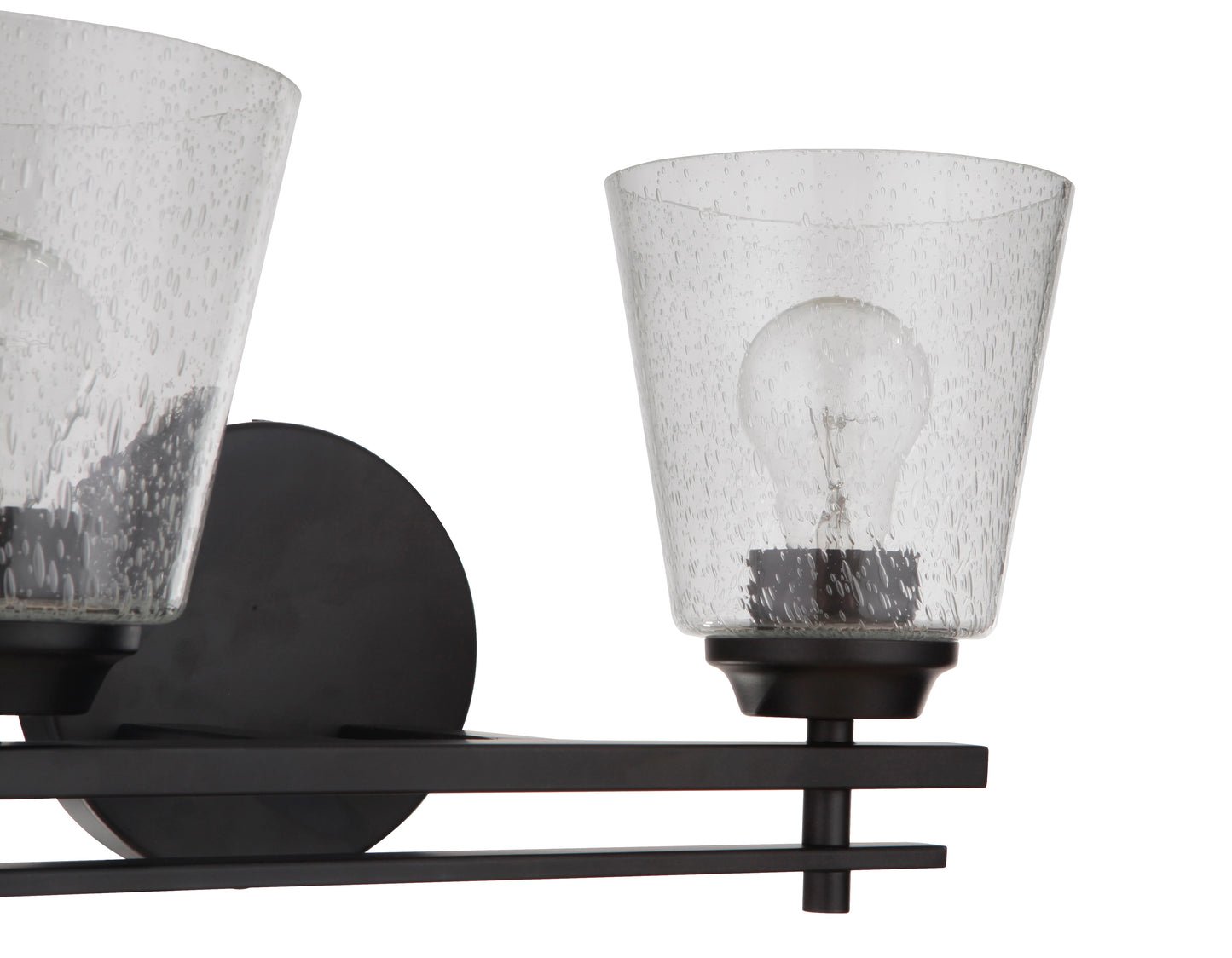 19616FB2 - Drake 2 Light 16" Wide Vanity Light - Flat Black