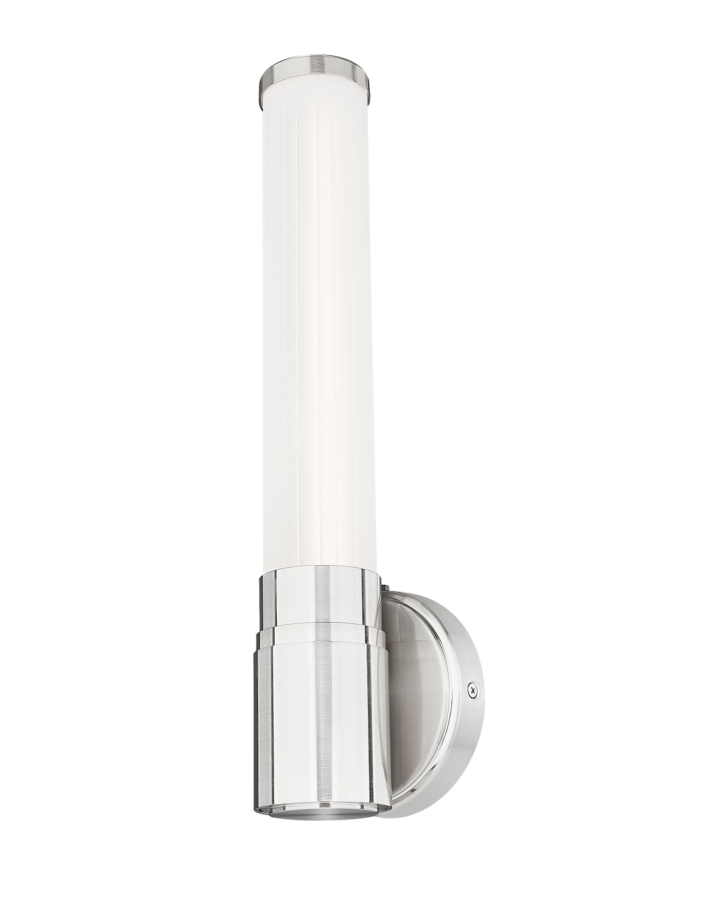 1020-1S-BN-LED - Warwick 1 Light Wall 16" Sconce - Brushed Nickel