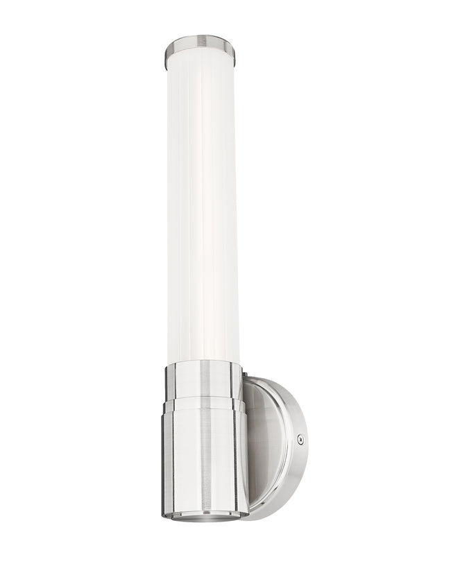 1020-1S-BN-LED - Warwick 1 Light Wall 16" Sconce - Brushed Nickel