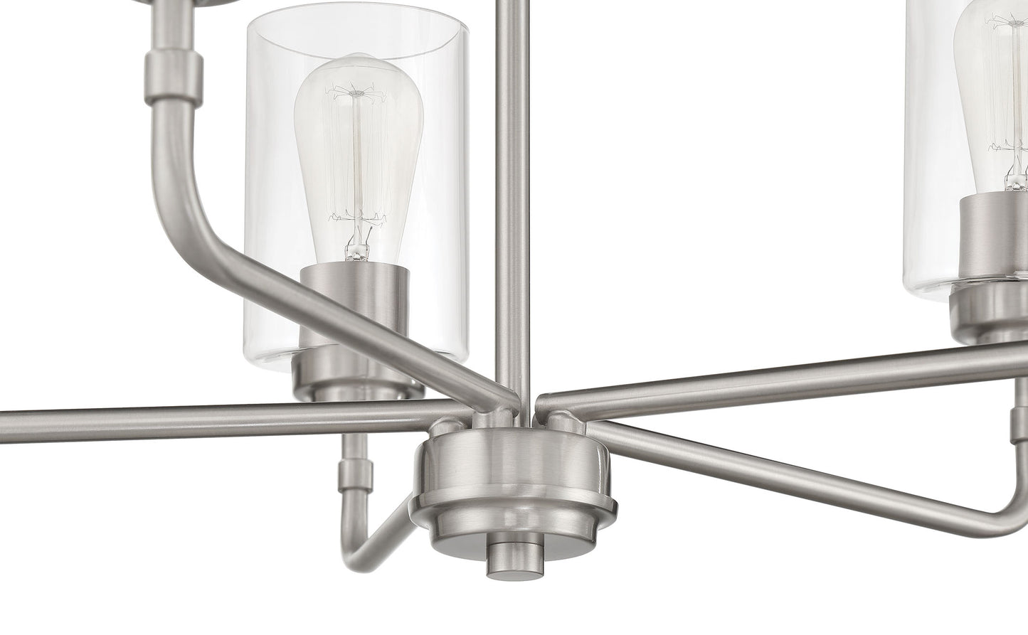 56025-BNK - Stowe 5 Light 23" Wide Chandelier - Brushed Nickel