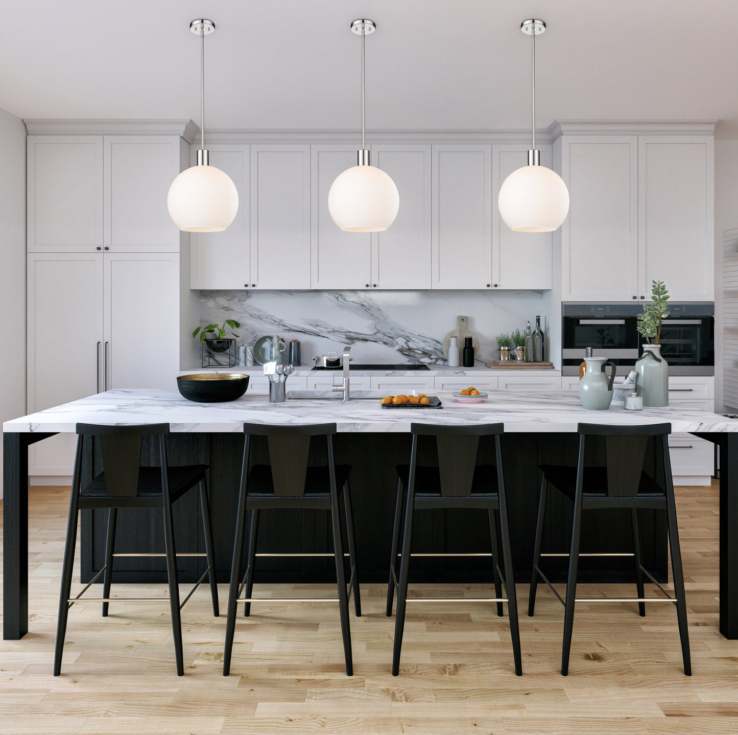 7500P14-PN - Margo 1 Light 14" Pendant - Polished Nickel