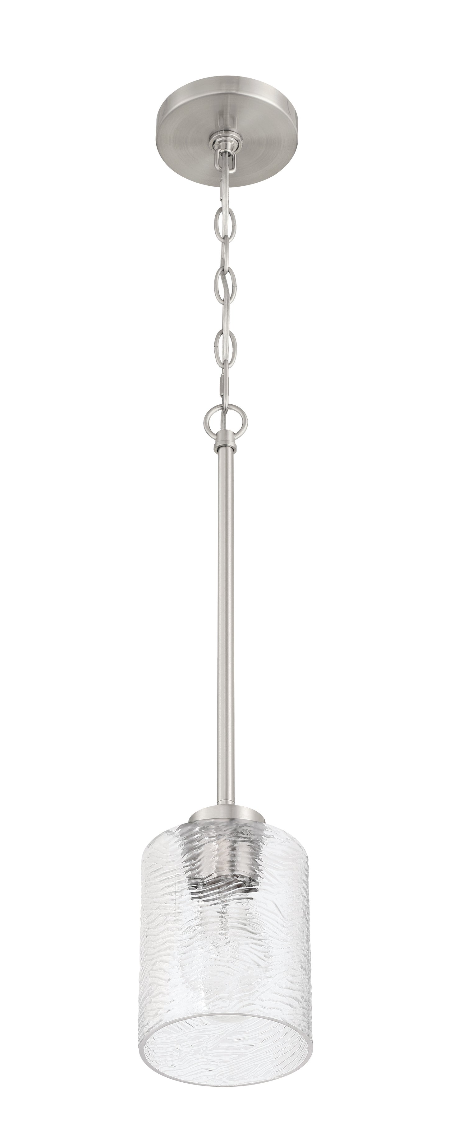 60291-BNK - Lyndsey 1 Light 5" Wide Mini Pendant - Brushed Nickel