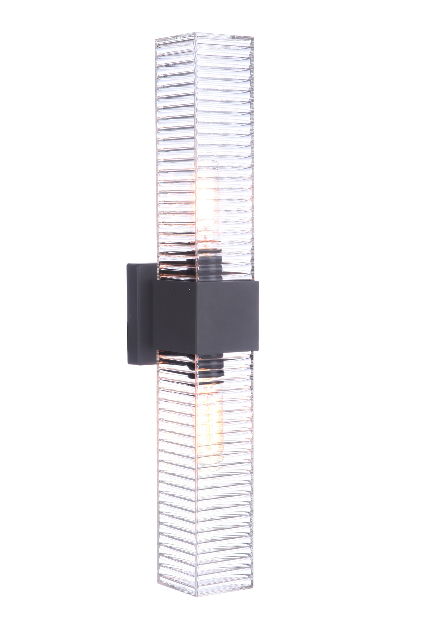 ZA4510-MN - Ridge 2 Light 24" High Outdoor Wall Lantern - Midnight