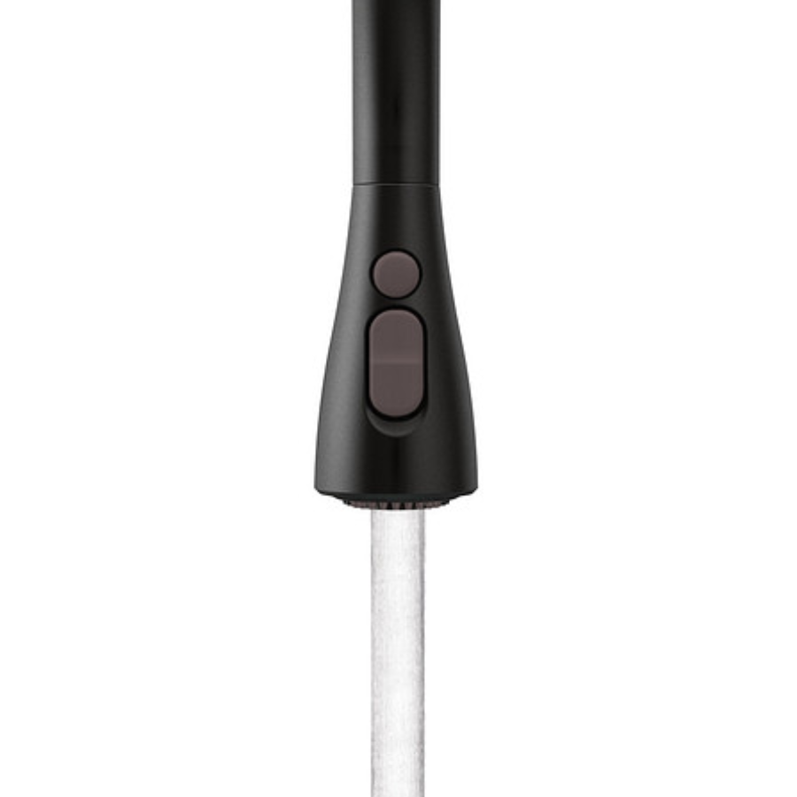7594BL -Arbor One-Handle High Arc Pulldown Kitchen Faucet - Matte Black