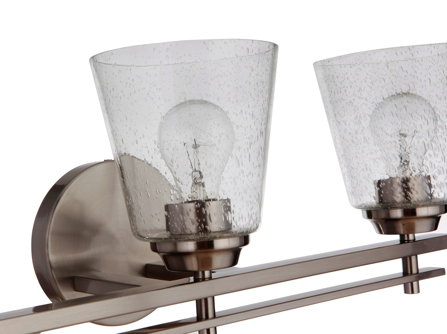 19624BNK3 - Drake 3 Light 24" Wide Vanity Light - Brushed Nickel