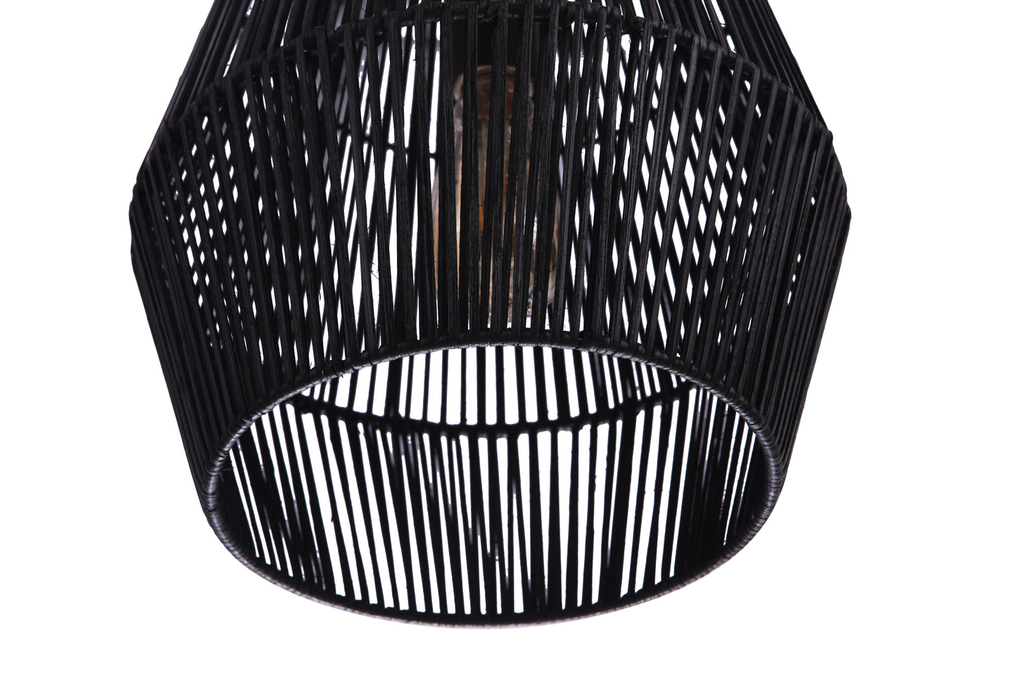 P2009-FB - 1 Light 11.88" Wide Pendant - Flat Black