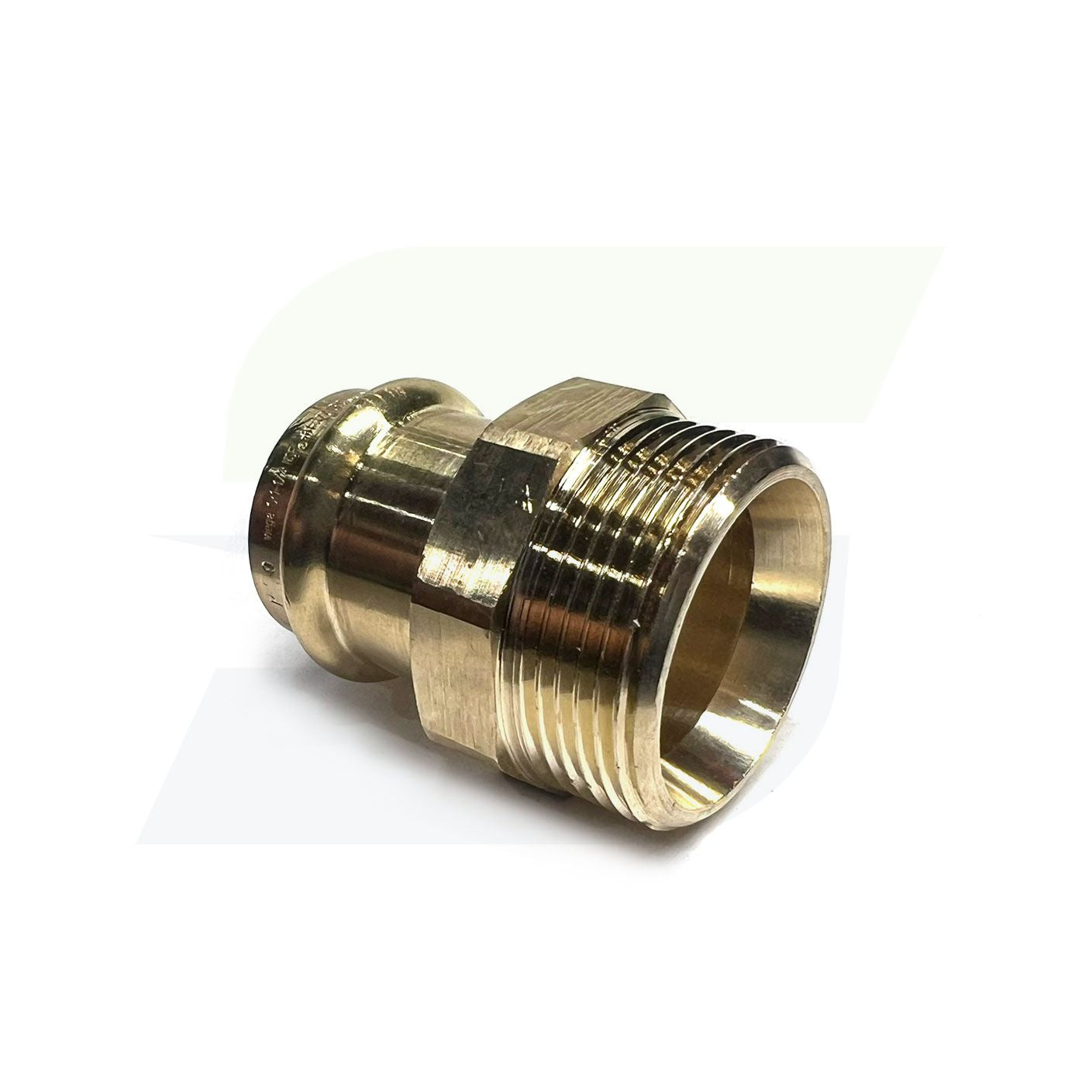 79235 - 3/4" ProPress x 1" Male NPT Bronze Adapter