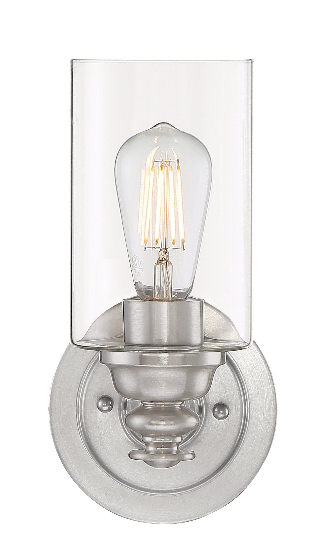 49801-BNK-C - Dardyn 1 Light 11.13" High Wall Sconce - Brushed Nickel