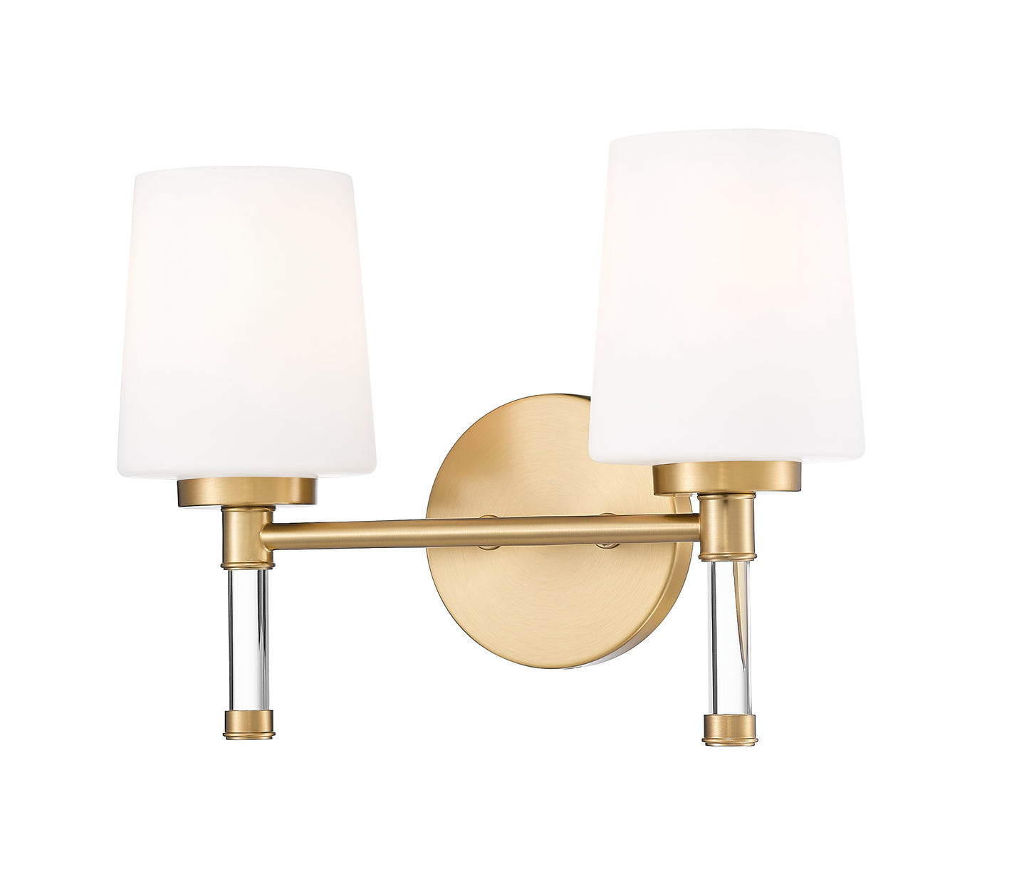 7700-2V-MGLD - Henri 2 Light 14" Vanity - Modern Gold