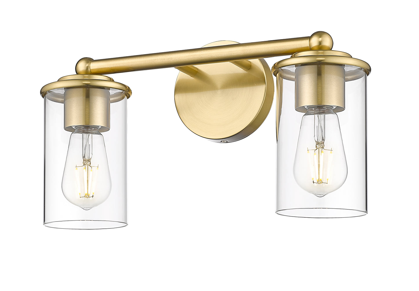 742-2V-LG - Thayer 2 Light 16" Vanity - Luxe Gold