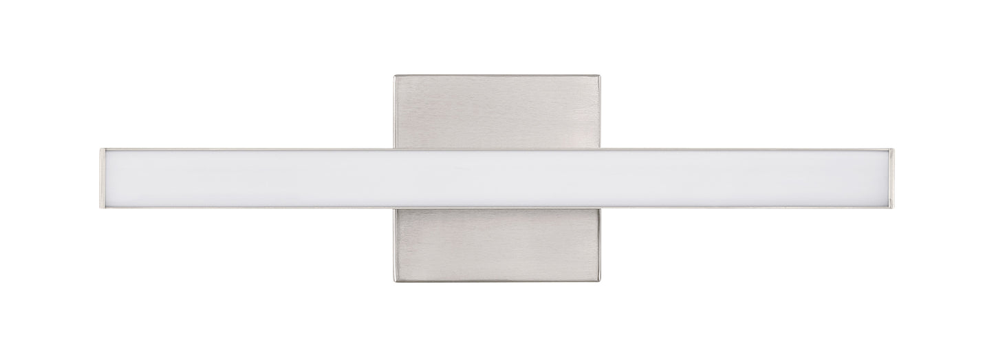 10118BNK-LED - Trim 1 Light 18" Wide LED Vanity Light - Brushed Nickel