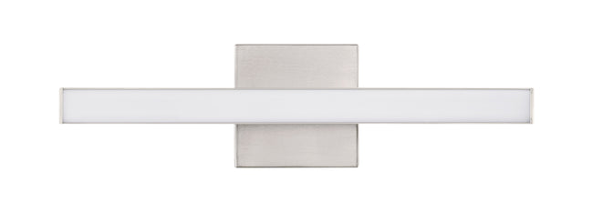 10118BNK-LED - Trim 1 Light 18" Wide LED Vanity Light - Brushed Nickel