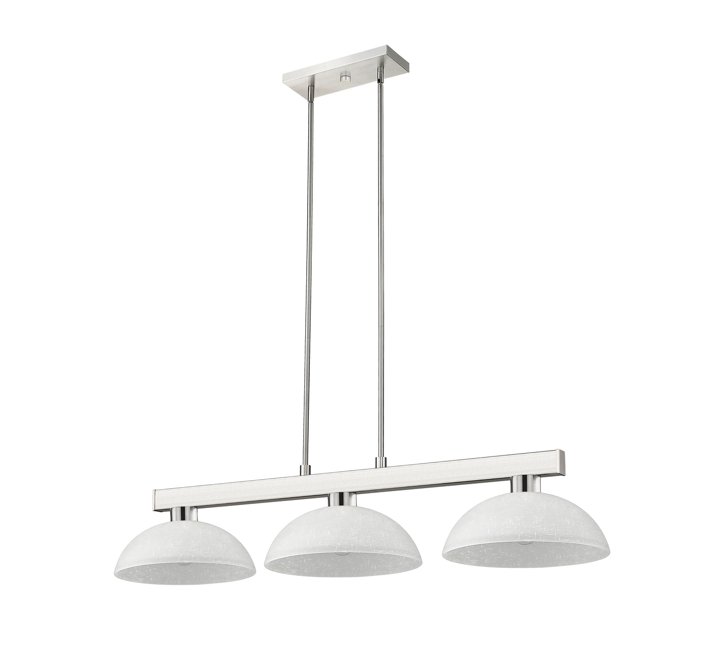 152BN-DWL14 - Cobalt 3 Light 46" Billiard - Brushed Nickel