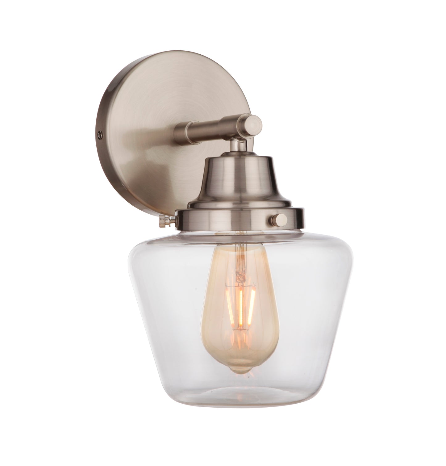 19507BNK1 - Essex 1 Light 11.02" High Wall Sconce - Brushed Nickel