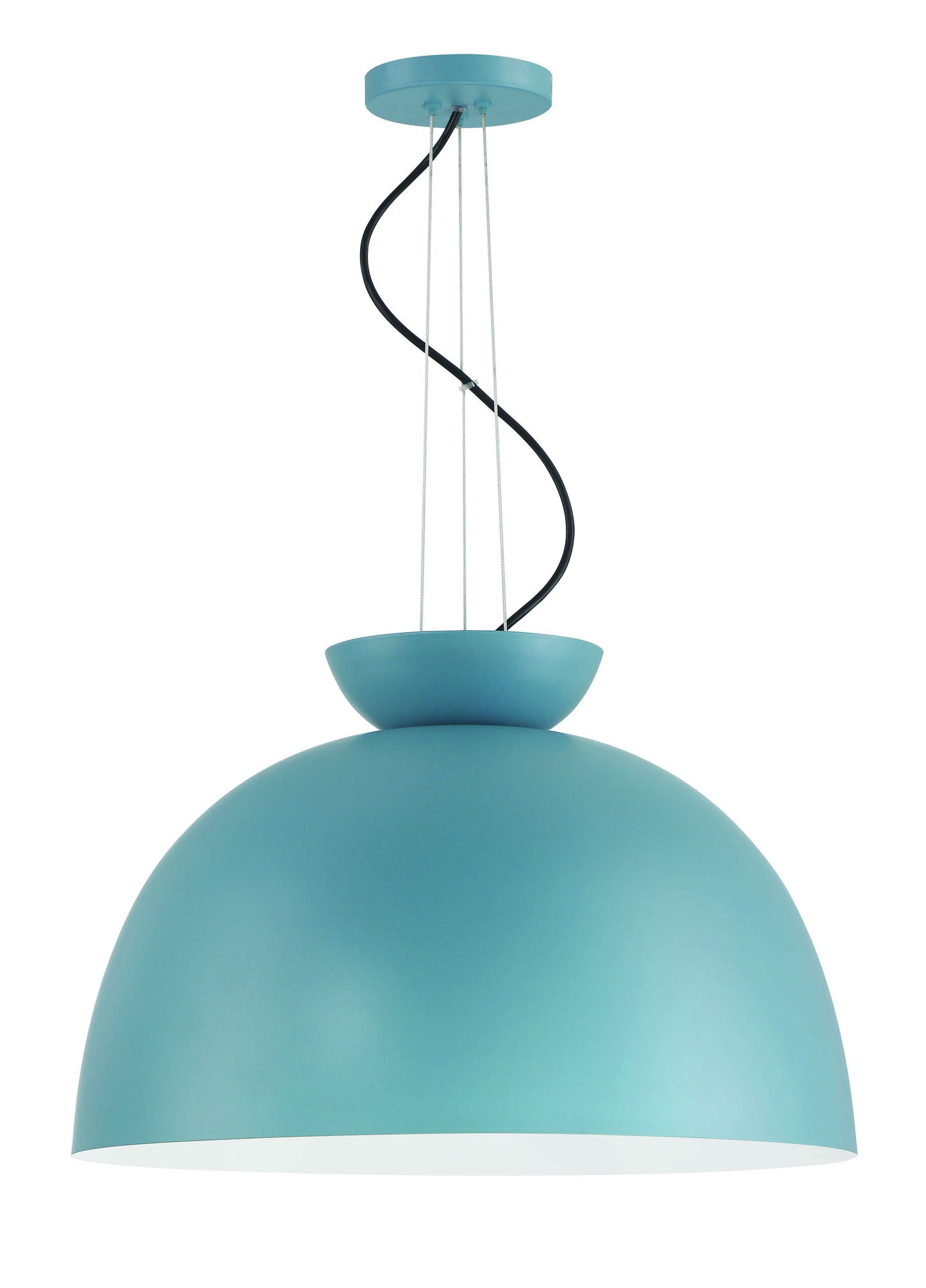 59192-DB - Ventura Dome 1 Light 20" Wide Pendant - Dusty Blue