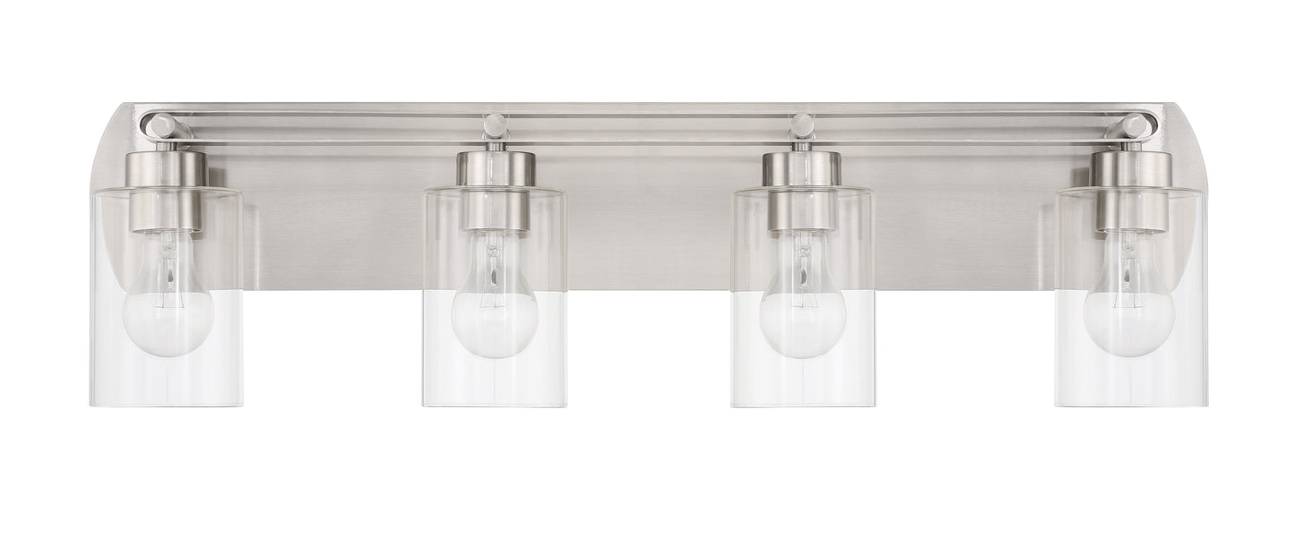 17631BNK4 - Hendrix 4 Light 31" Wide Vanity Light - Brushed Nickel
