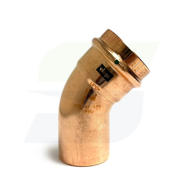 77073 - 2" ProPress x FTG Copper 45 Degree Street Elbow