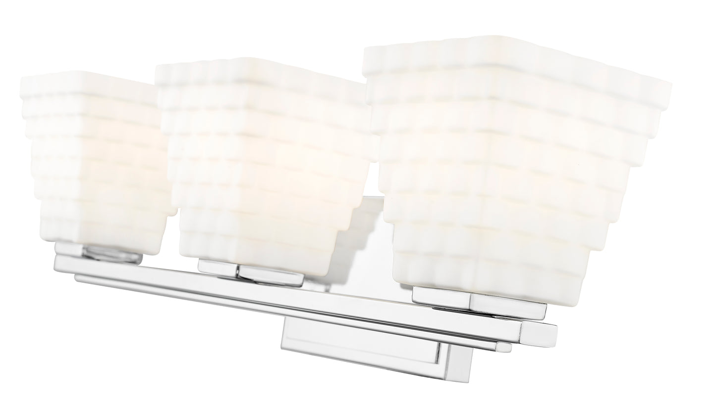7514-3V-CH - Annalise 3 Light 24" Vanity - Chrome