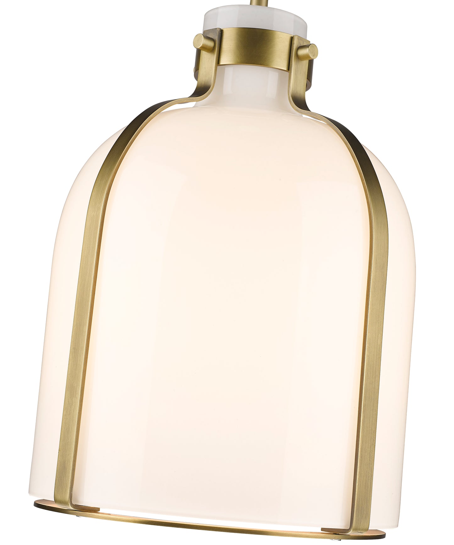 818-9RB - Pearson 1 Light 10" Pendant - Rubbed Brass