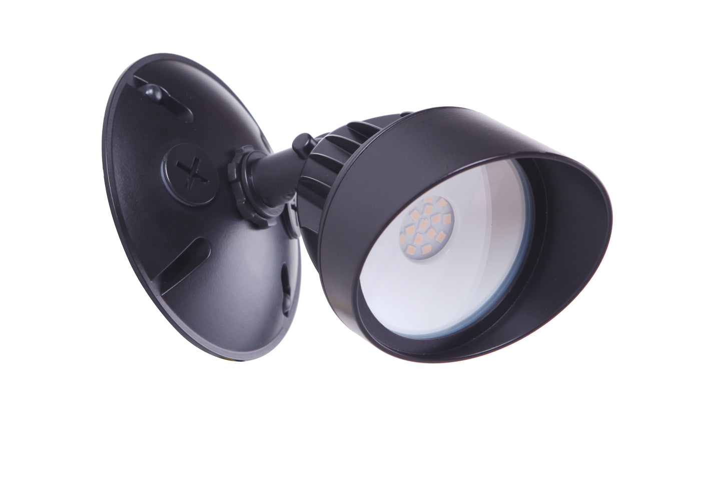 Z421-MN-LED - LED Flood 1 Light 4.45" Wide Outdoor Flood - Midnight