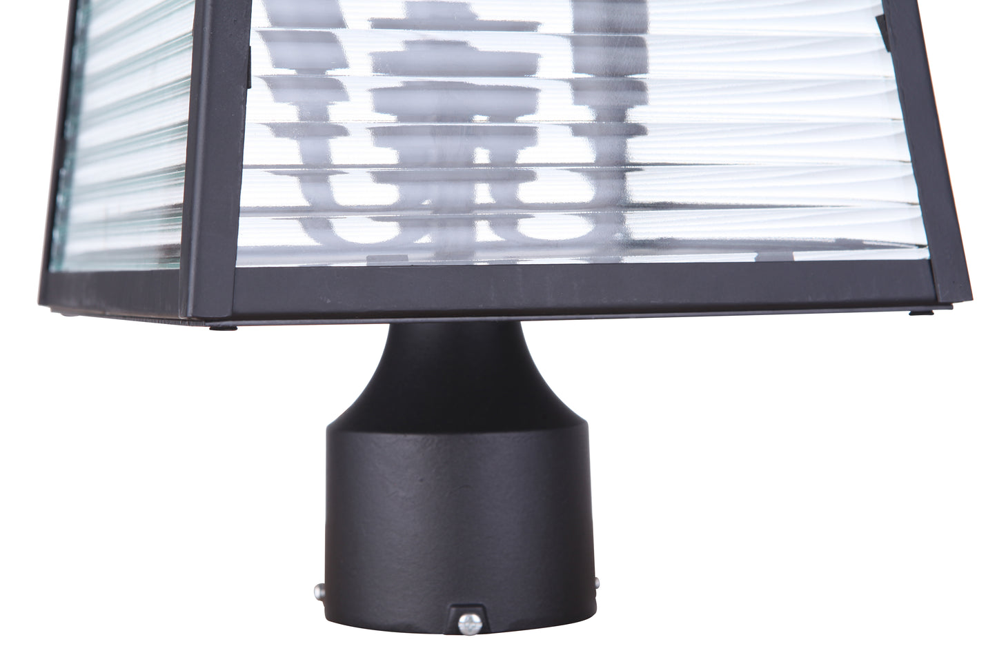 ZA4115-MN - Armstrong 3 Light 16" High Post Mount - Midnight