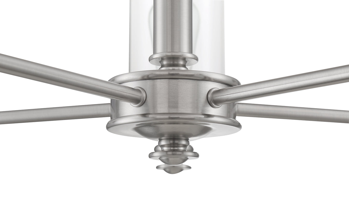 49825-BNK-C - Dardyn 5 Light 25" Wide Chandelier - Brushed Nickel