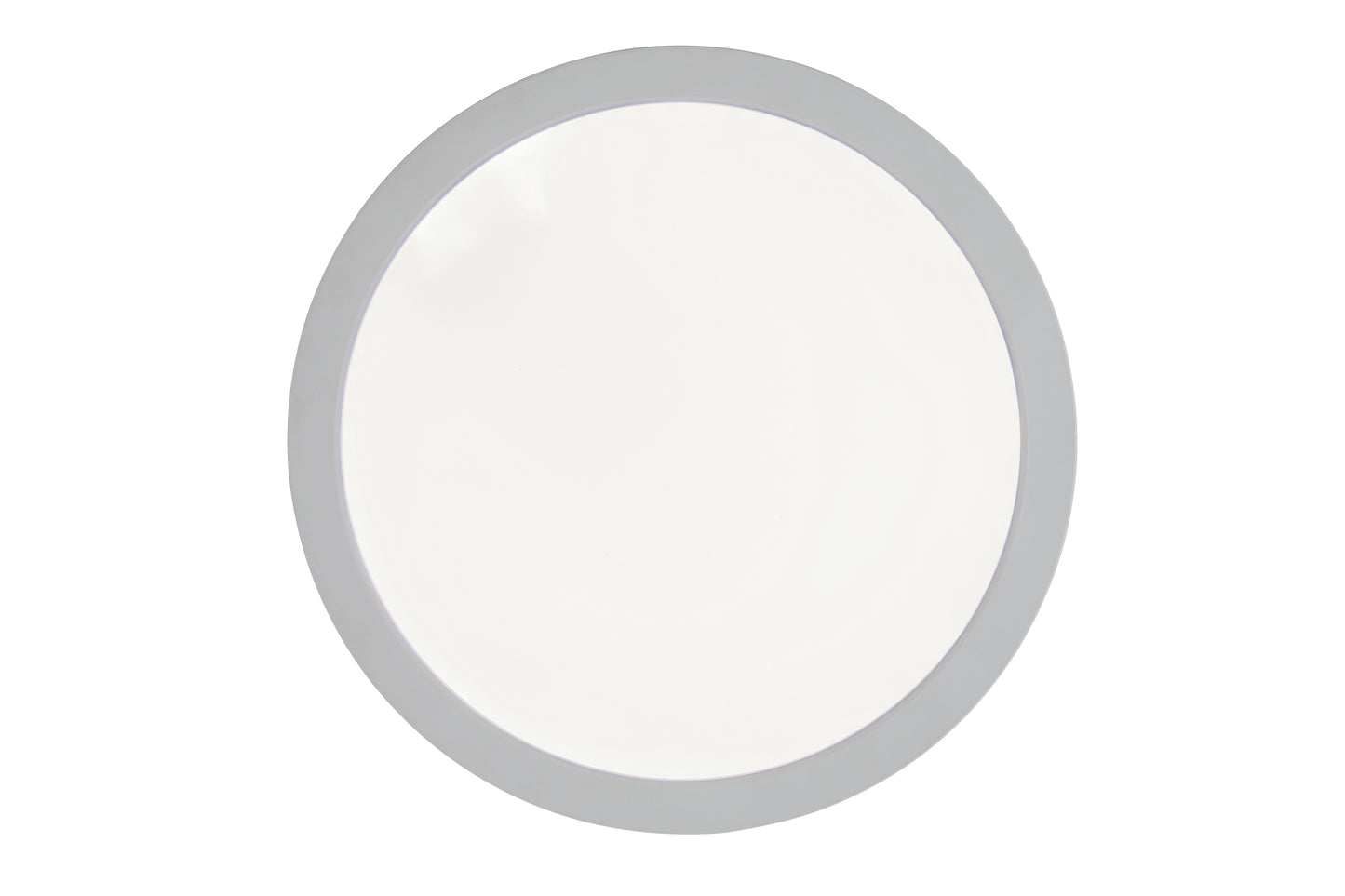 X9409-W-LED-5CCT - Slim Line II 1 Light 9" Wide Flush Mount - White