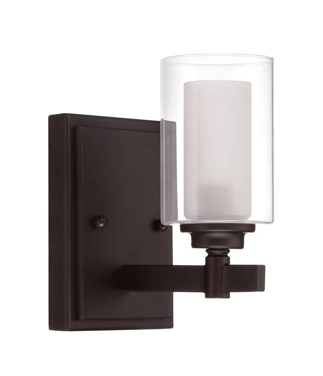 16705ESP1 - Celeste 1 Light 8" High Wall Sconce - Espresso