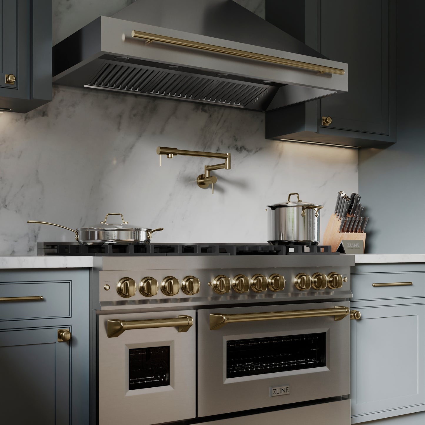 GEM-FPF-CB - Autograph Edition Gemini Pot Filler in Champagne Bronze
