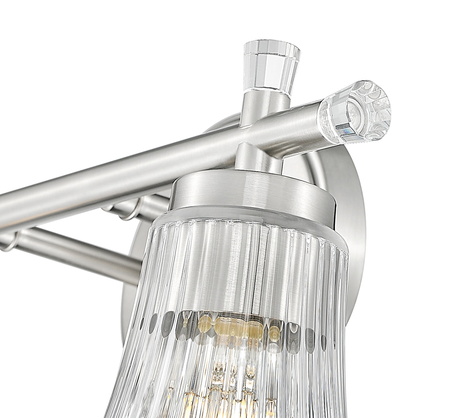 7519-2V-BN - Belle 2 Light 16" Vanity - Brushed Nickel