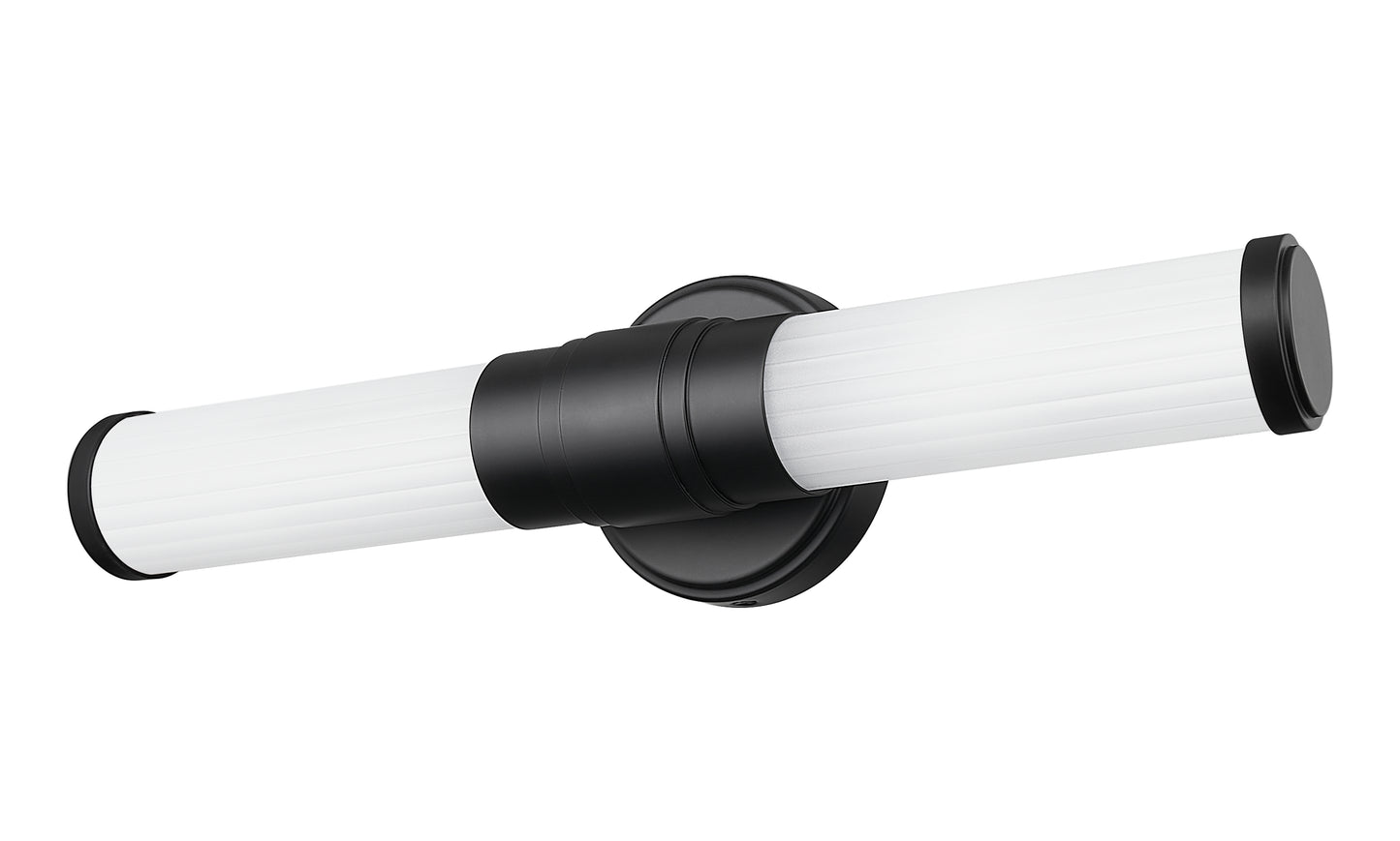 1020-18W-MB-LED - Warwick 1 Light 18" Vanity - Matte Black
