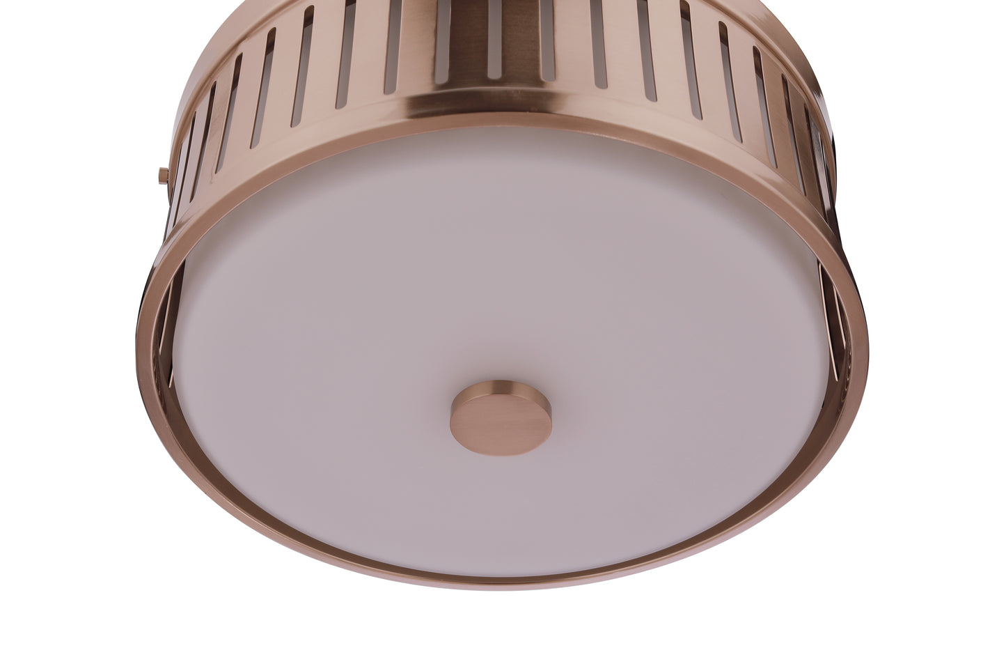 X3313-SB - Livingston 3 Light 13" Wide Flush Mount - Satin Brass