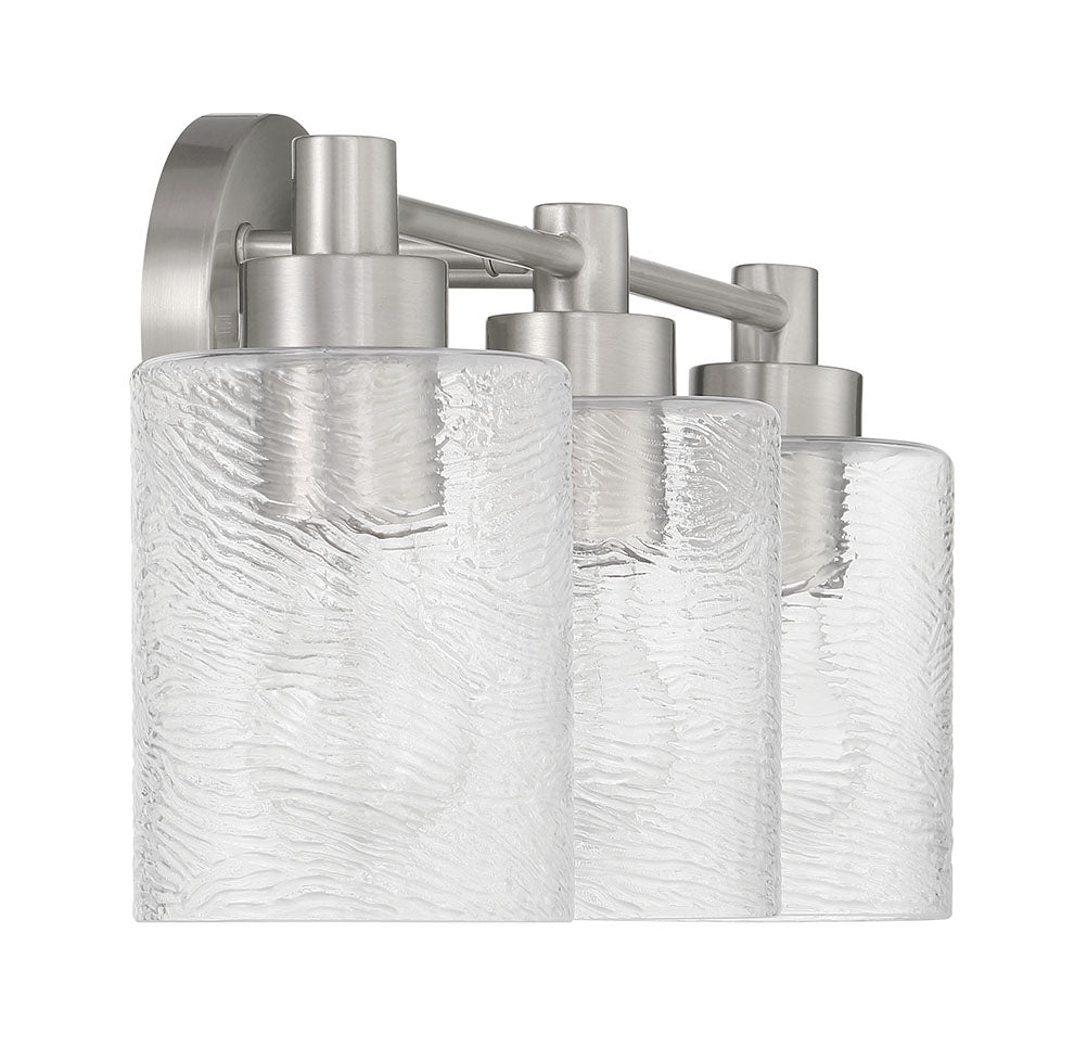 60203-BNK - Lyndsey 3 Light 20" Wide Vanity Light - Brushed Nickel